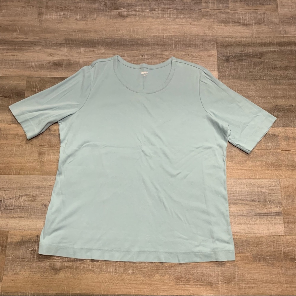 Duluth Trading Co Women's XXL Blue Short Sleeve T-Shirt Outdoor Tee